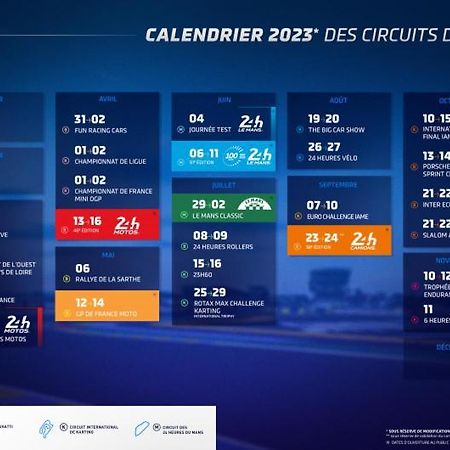 Chambres Pour Les Evenements Du Circuit Du Mans Cerans-Foulletourte Экстерьер фото